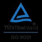 TÜV Rheinland ISO 9001 Certified