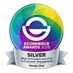 Silver Award Winner 2026 – Ecommerce Awards London – Most Innovative Use of AI in Customer Engagement